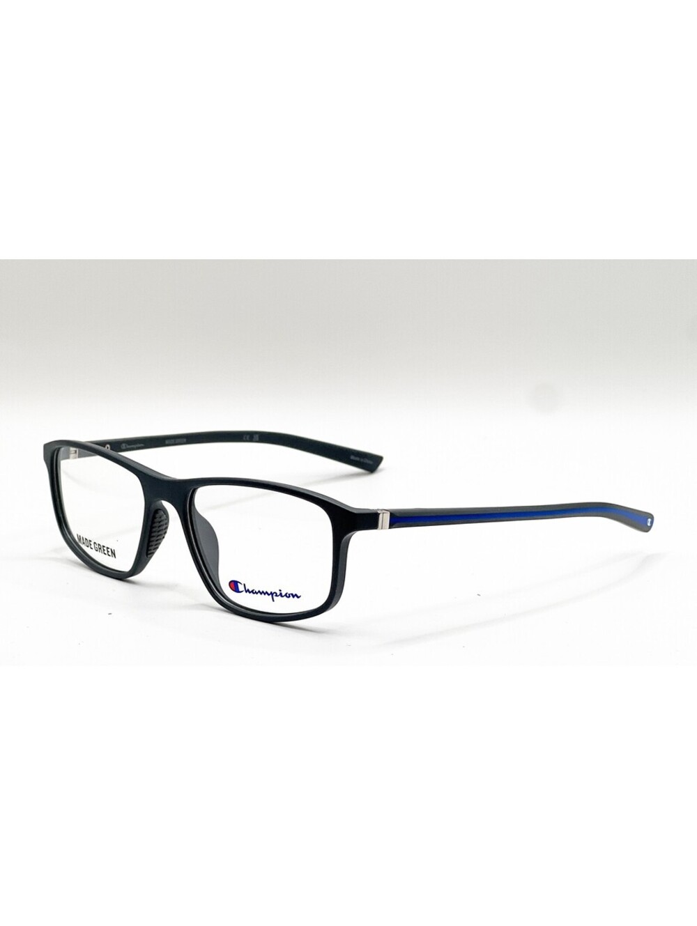 Champion SPUR200 C01 Matte Graphite Rectangle Eyeglass Frames 52-16-130